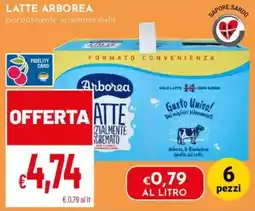 Pan LATTE ARBOREA parzialmente scremato offerta