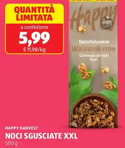 ALDI Happy harvest noci sgusciate XXL offerta
