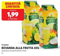 ALDI Pfanner bevanda alla frutta XXL offerta