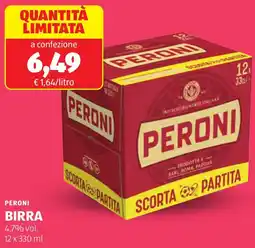ALDI Peroni birra offerta
