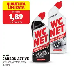 ALDI Wc net carbon active offerta