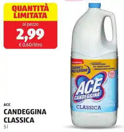 ALDI Ace candeggina classica offerta