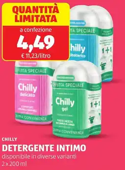 ALDI Chilly detergente intimo offerta