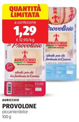 ALDI Auricchio provolone offerta