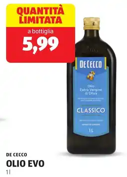 ALDI De cecco olio evo offerta