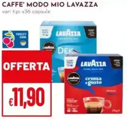 Pan Caffe' modo mio LAVAZZA offerta