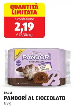 ALDI Bauli pandorì al cioccolato offerta