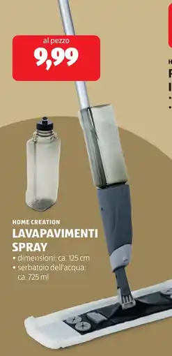 ALDI Home creation lavapavimenti spray offerta