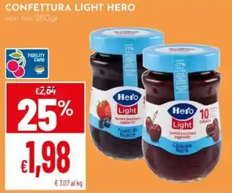 Pan Confettura light HERO offerta