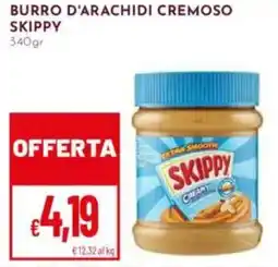 Pan Burro d'arachidi cremoso SKIPPY offerta