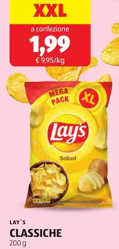ALDI Lay's classiche offerta
