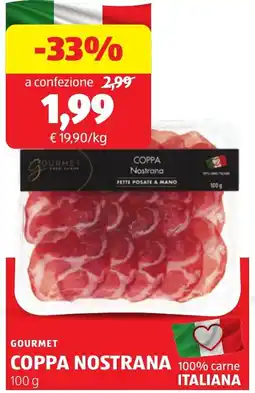 ALDI Gourmet coppa nostrana offerta