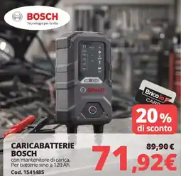 Brico Io Caricabatterie BOSCH offerta