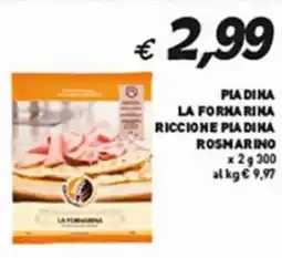 Coal Pia la fornarina riccione piadina rosmarino offerta