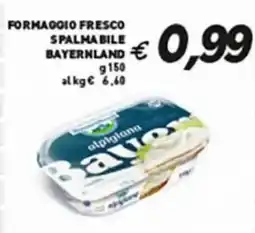Coal Formaggio fresco spalmabile BAYERNLAND offerta