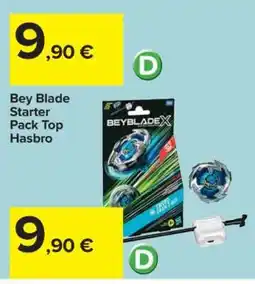 Carrefour Bey Blade Starter Pack Top Hasbro offerta