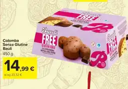 Carrefour Colomba senza glutine Bauli offerta