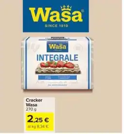 Carrefour Cracker Wasa offerta