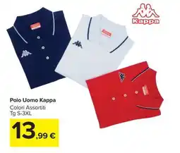 Carrefour POLO UOMO KAPPA offerta