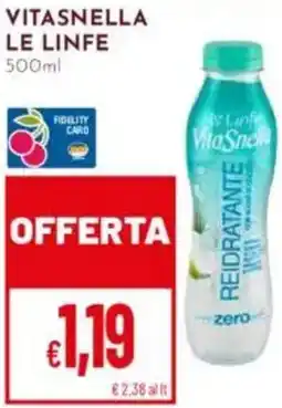 Pan Vitasnella le linfe offerta