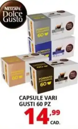 Comet Nescafe dolce gusto capsule offerta
