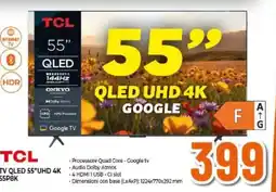 Expert TCL TV QLED 55"UHD 4K 55P8K offerta