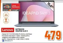 Expert Lenovo notebook ideapad slim 3 offerta