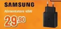Expert SAMSUNG Alimentatore 45W offerta