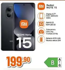 Expert Xiaomi Redmi Note 15 offerta