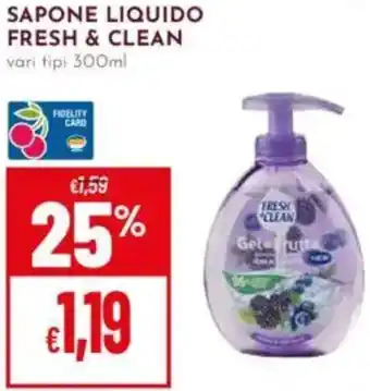 Pan Sapone liquido FRESH & CLEAN offerta