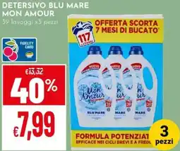 Pan Detersivo blu mare MON AMOUR offerta