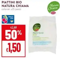 Pan Piattini bio NATURA CHIAMA offerta