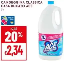 Pan Candeggina classica casa bucato ACE offerta