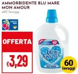 Pan Ammorbidente blu mare MON AMOUR offerta