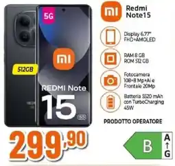Expert Xiaomi Redmi Note15 offerta