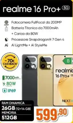 Expert realme 16 Pro+ 5G offerta