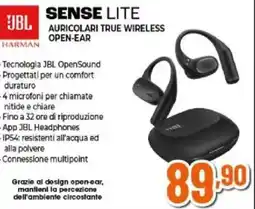Expert Jbl sense lite auricolari true wireless open-ear offerta