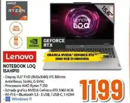 Expert Lenovo NOTEBOOK LOQ 15AHP10 offerta