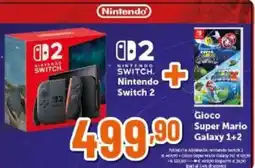 Expert Nintendo Switch 2 + Gioco Super Mario Galaxy 1+2 offerta