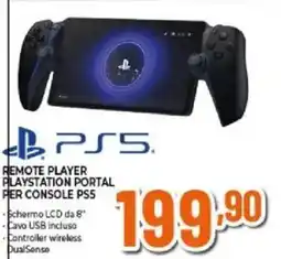 Expert Remote player playstation portal per console PS5 offerta