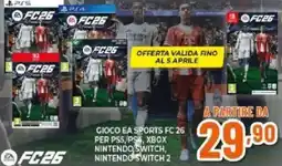 Expert Gioco ea sports fc 26 per pss, ps4, xbox nintendo switch, nintendo switch 2 offerta