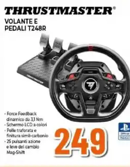 Expert Thrustmaster volante e pedali T248R offerta