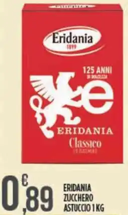 Euroesse Eridania zucchero astuccio offerta