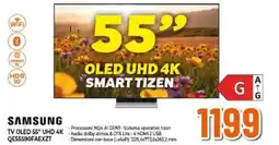 Expert SAMSUNG TV OLED 55" UHD 4K QE55590FAEXZT offerta