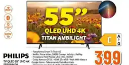 Expert PHILIPS TV QLED 55" UHD 4K 55PUS8400 offerta