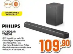 Expert PHILIPS SOUNDBAR TAB5309 offerta
