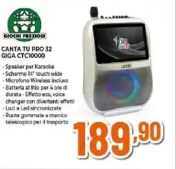 Expert CANTA TU PRO 32 GIGA CTC10000 offerta