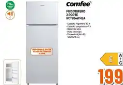 Expert comfee FRIGORIFERO 2 PORTE RCT284WH2A offerta