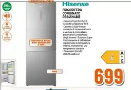 Expert Hisense FRIGORIFERO COMBINATO RB645N4BIE offerta