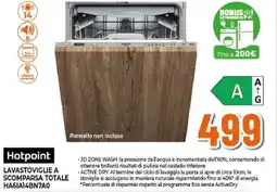 Expert Hotpoint LAVASTOVIGLIE A SCOMPARSA TOTALE HA61A14BN7A0 offerta